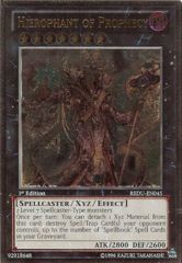 Hierophant of Prophecy - REDU-EN045 - Ultimate Rare - 1st Edition